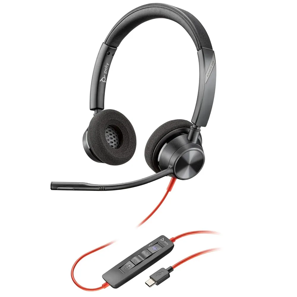 [Headset_POLY_BLACKWIRE_3320] POLY BLACKWIRE 3320