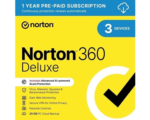 [Software_NORTON_360_DELUXE_-_3_USERS] NORTON 360 DELUXE - 3 DEVICES