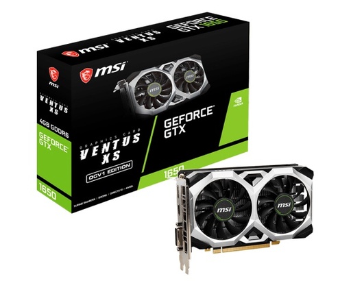[GC_MSI_GTX1650_D6_VENTUS_XS_DDR5] MSI GTX1650 D6 VENTUS XS DDR5
