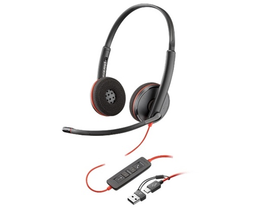 [Headset_POLY_BLACKWIRE_3320] POLY BLACKWIRE 3320